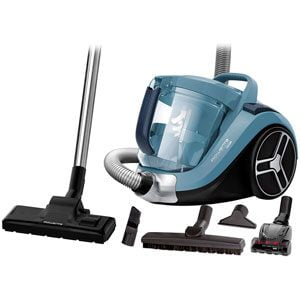 Rowenta Compact Power Cyclonic XL Animal RO4871 - Aspiradora sin bolsa de 2.5 l, diseño compacto, motor EffiTech, parquet, ranuras, tapicerías y suelos sólidos
