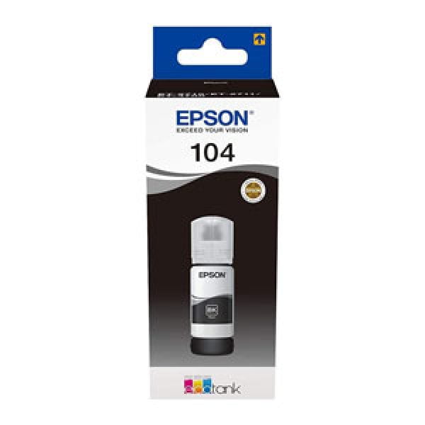 Epson C13T00P140 Tinta 104 negro EcoTank
