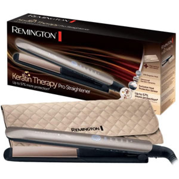 Remington S8590 Plancha de Pelo Keratin Therapy Pro