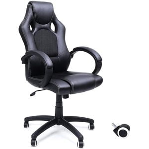 SONGMICS Racing Silla de Escritorio de Oficina Ergonómica