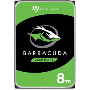 Seagate BarraCuda 8TB SATA 6 GBs 7200 RPM caché 256 MB Disco duro